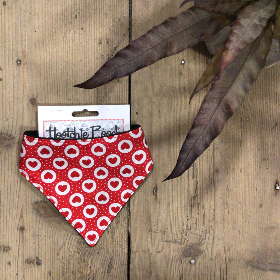 Hearts Dog Bandana