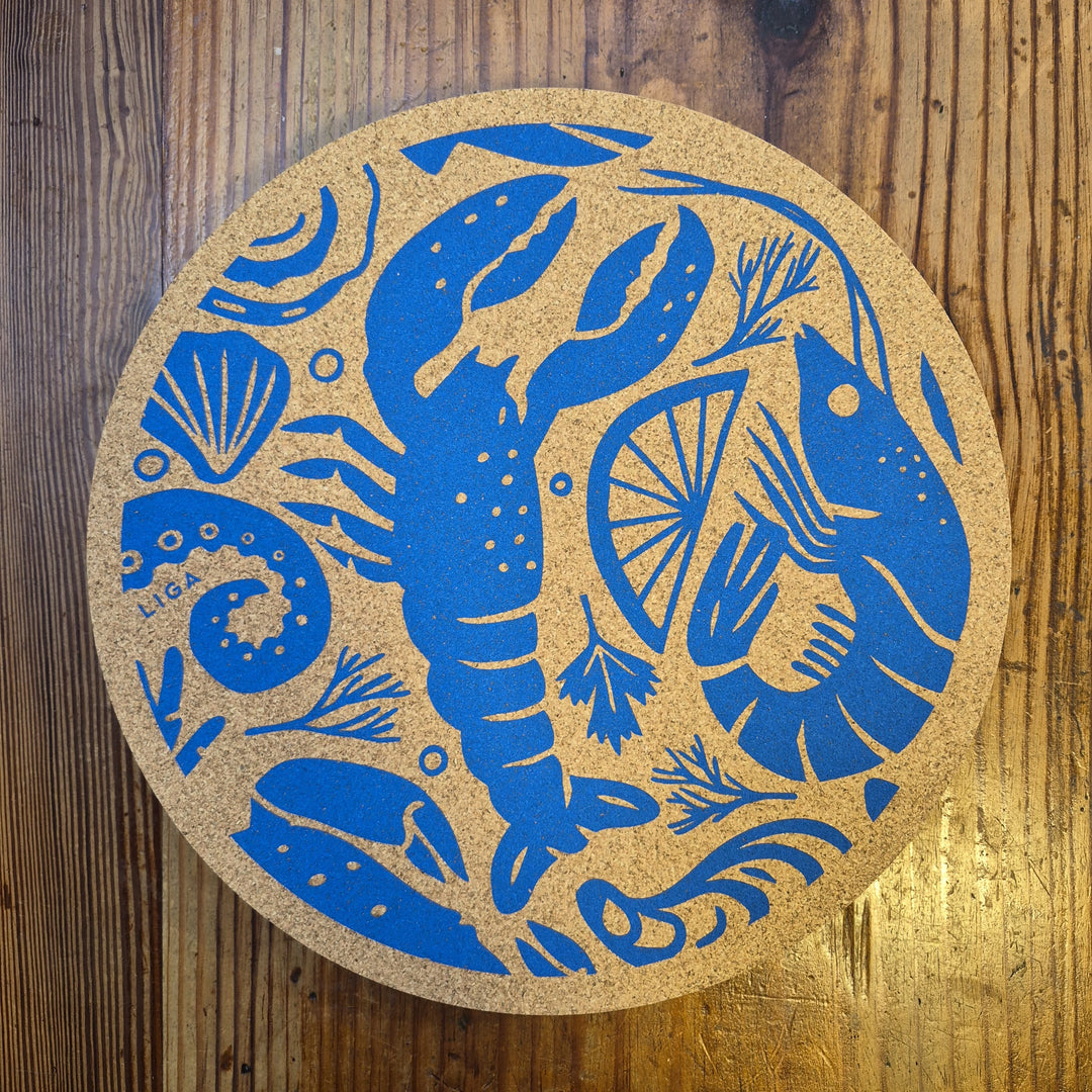 Seafood Platter Placemat 30cm