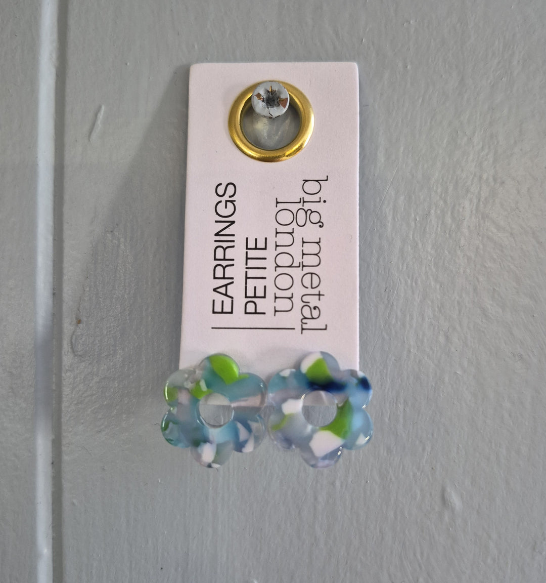 Ana Petite Resin Flower Stud