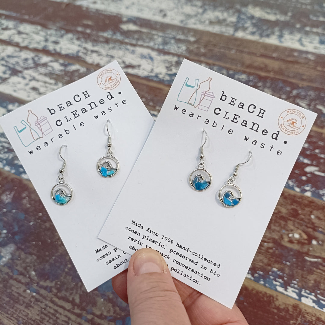 Wave Dangle Earrings