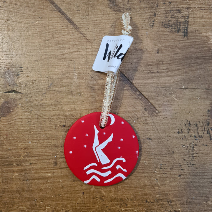 Wild Swimming Ornament