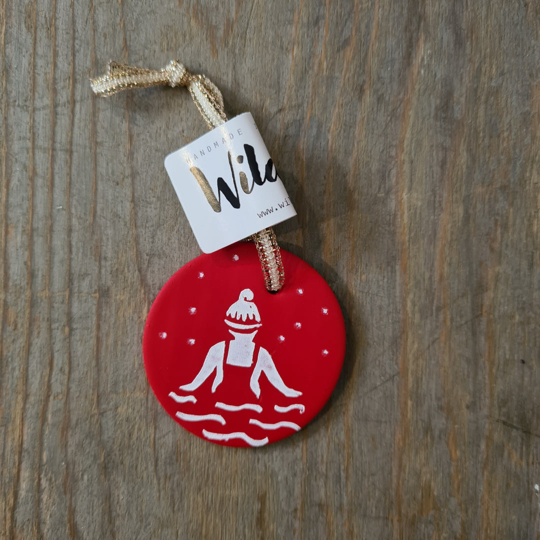 Wild Swimming Ornament