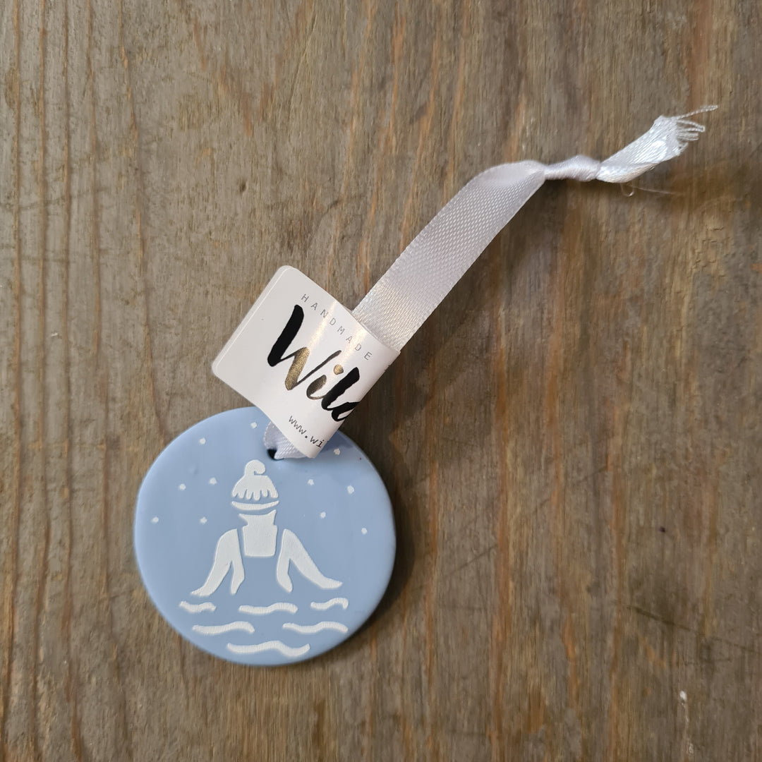 Wild Swimming Ornament
