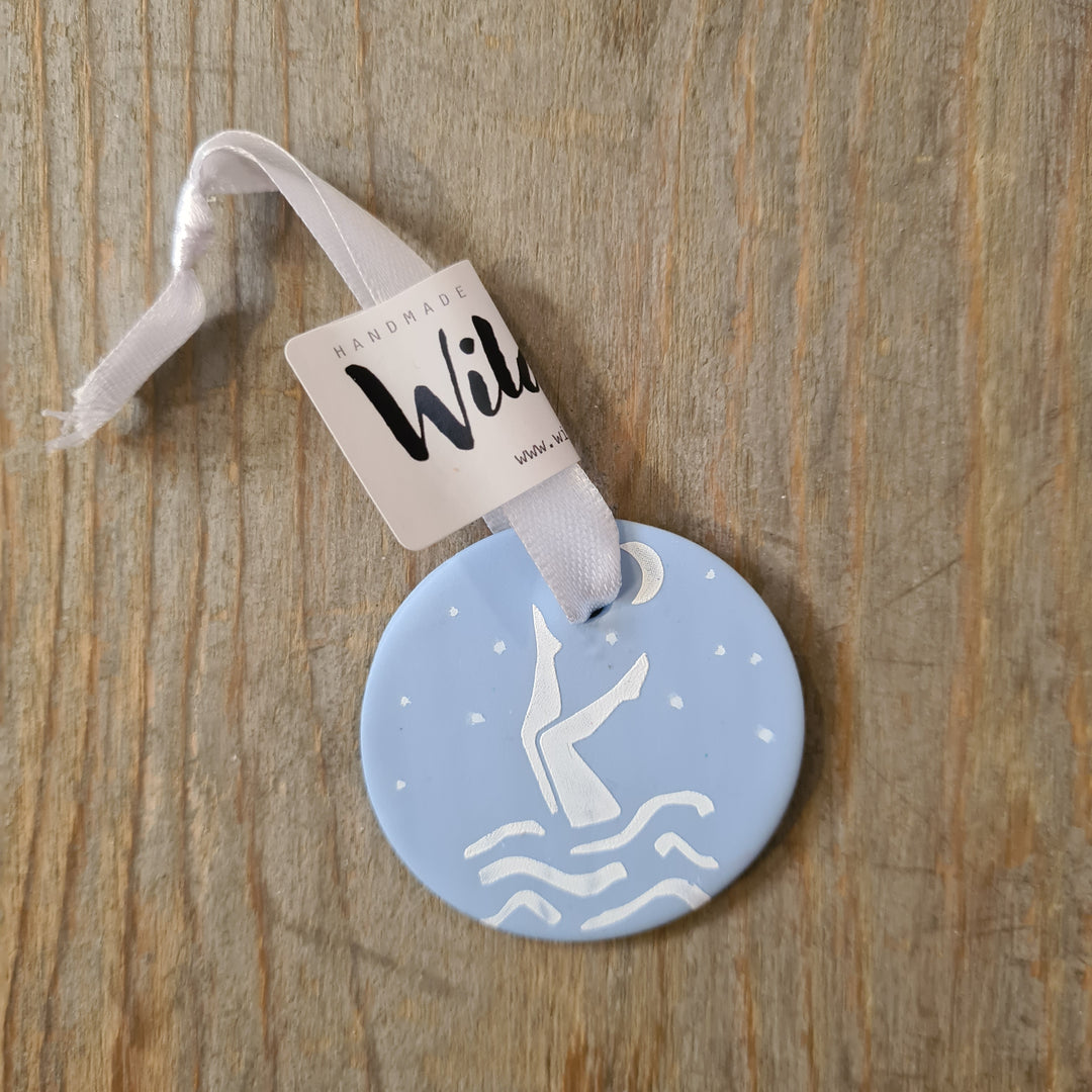 Wild Swimming Ornament