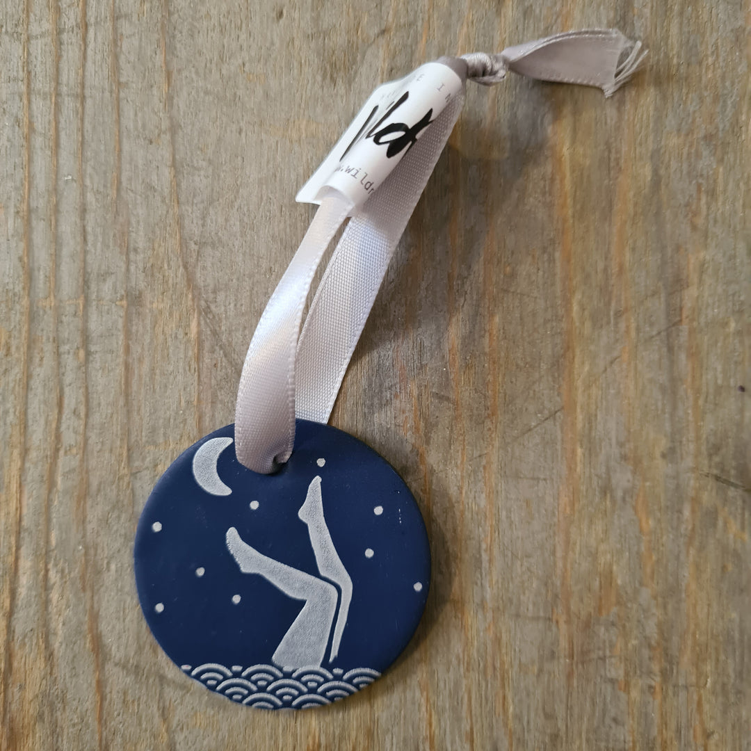 Wild Swimming Ornament