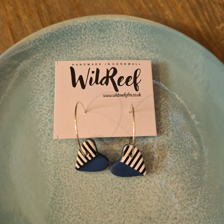 Half Stripe Earrings