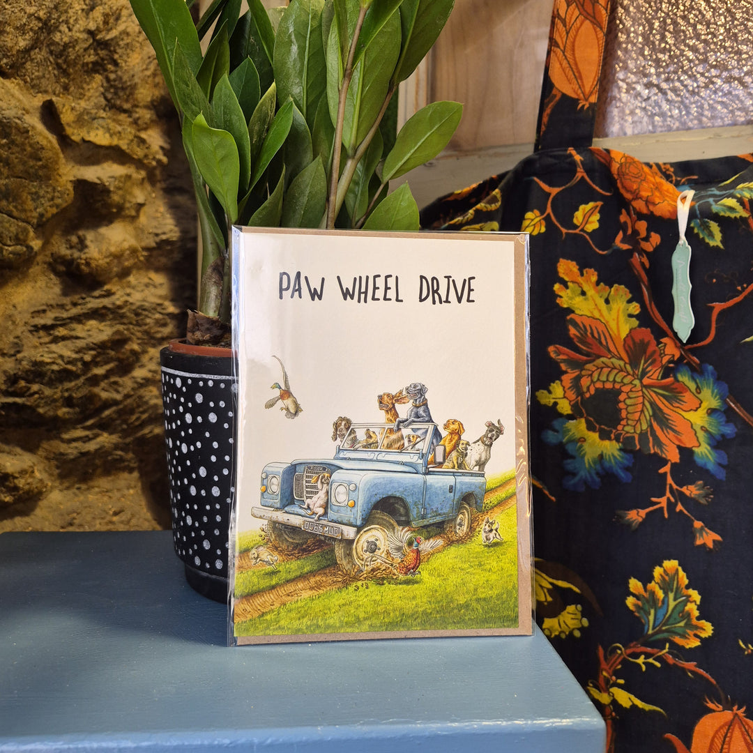 Paw Wheel Drive Card