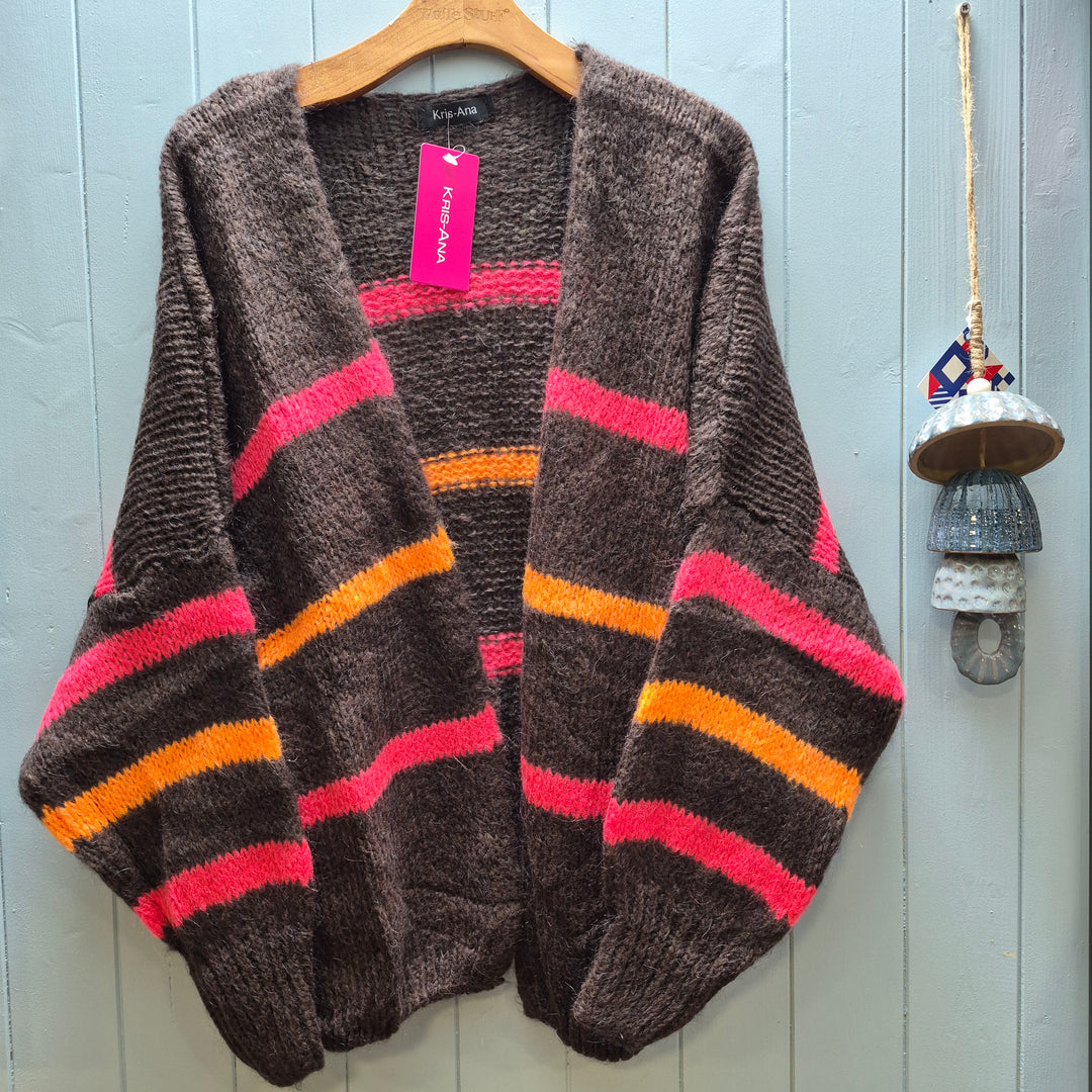 Thin Stripe Cardigan