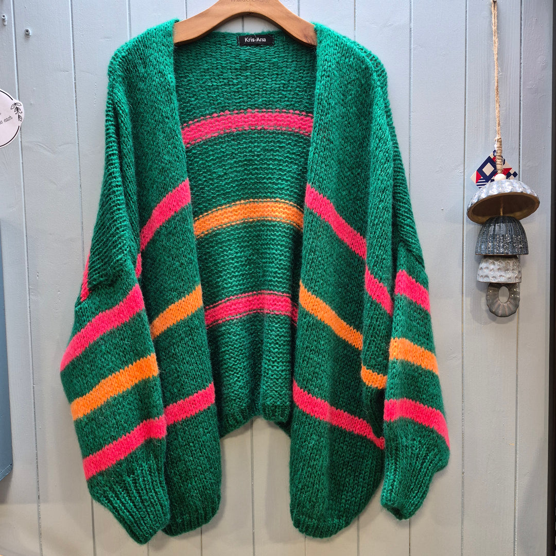 Thin Stripe Cardigan