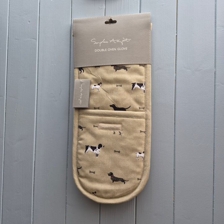 Double Oven Gloves - Dogs