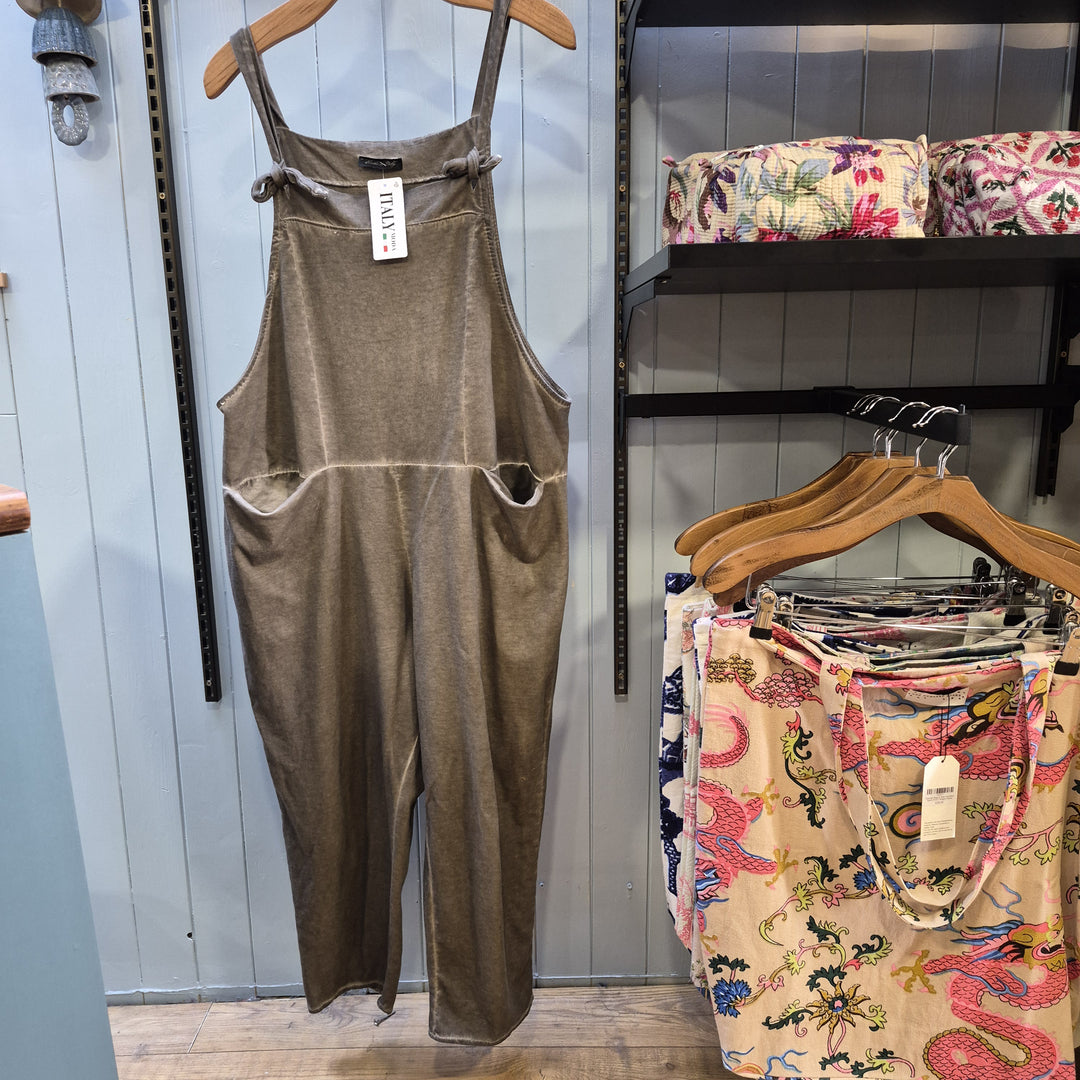 Stone Wash Dungarees