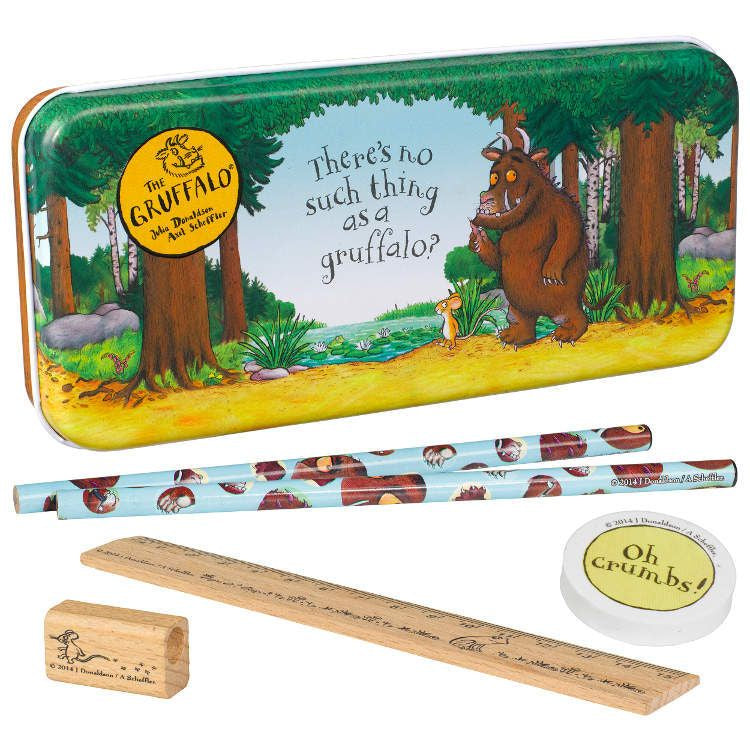 Gruffalo Stationary Set in a Tin