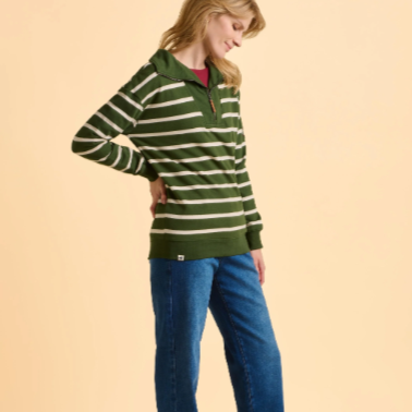 Charmouth 1/4 Zip Sweatshirt
