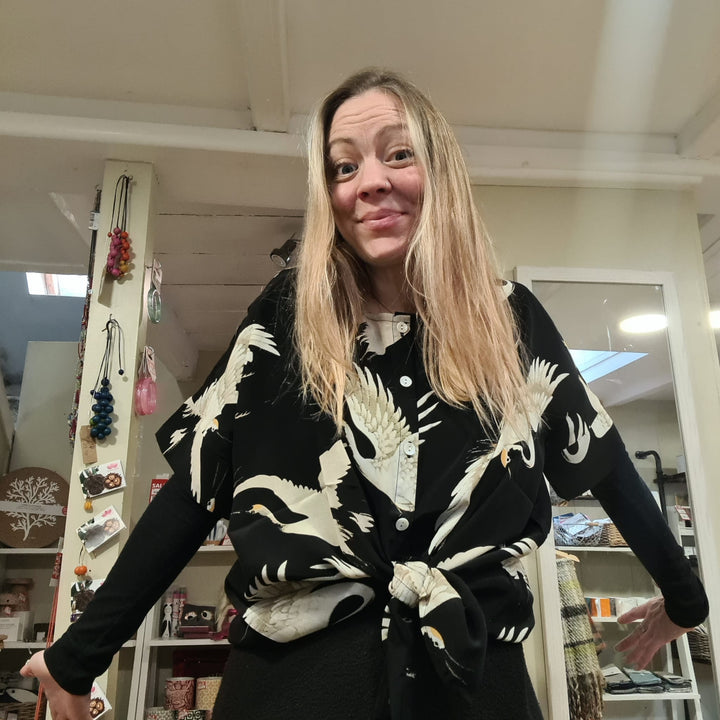 Stork Tea Blouse