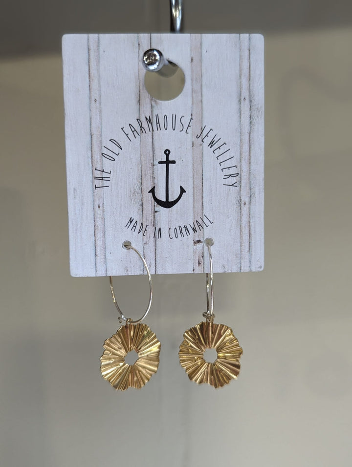 Medium Brass Earrings