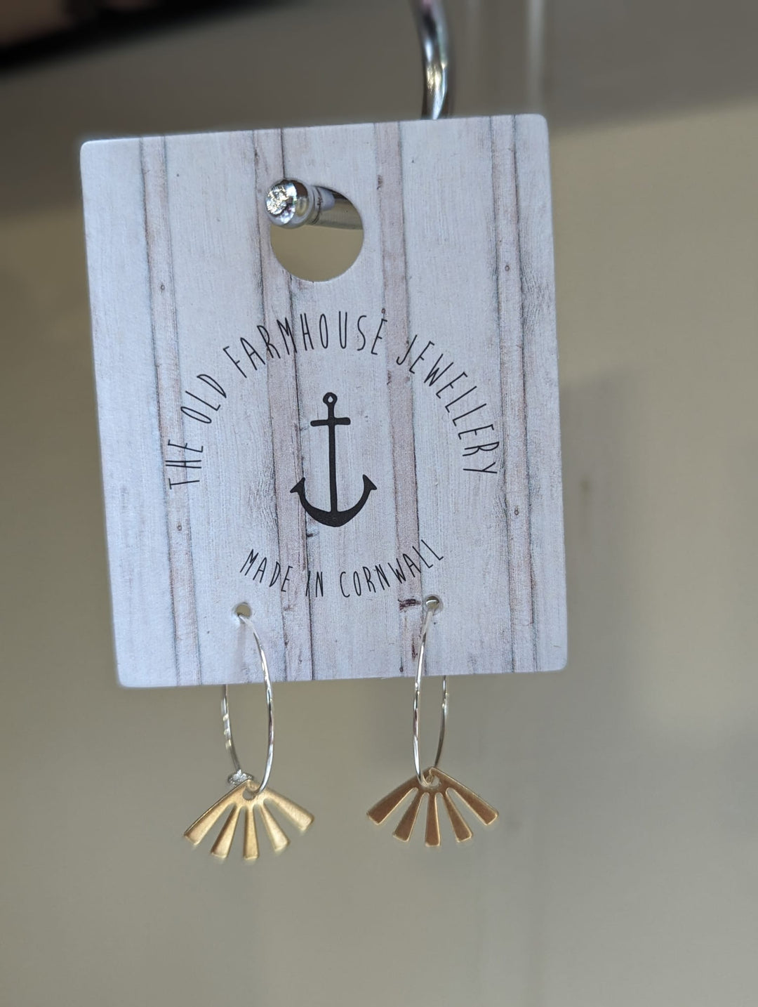 Medium Brass Earrings