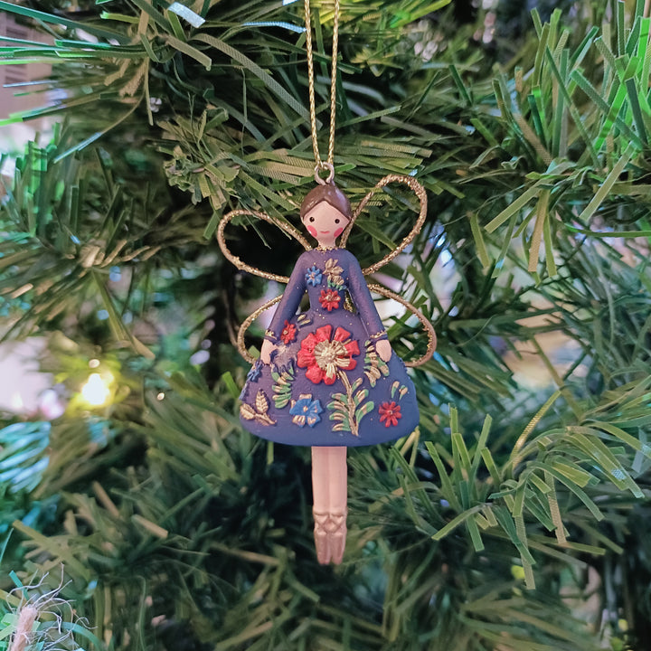 Folk Art Resin Fairy