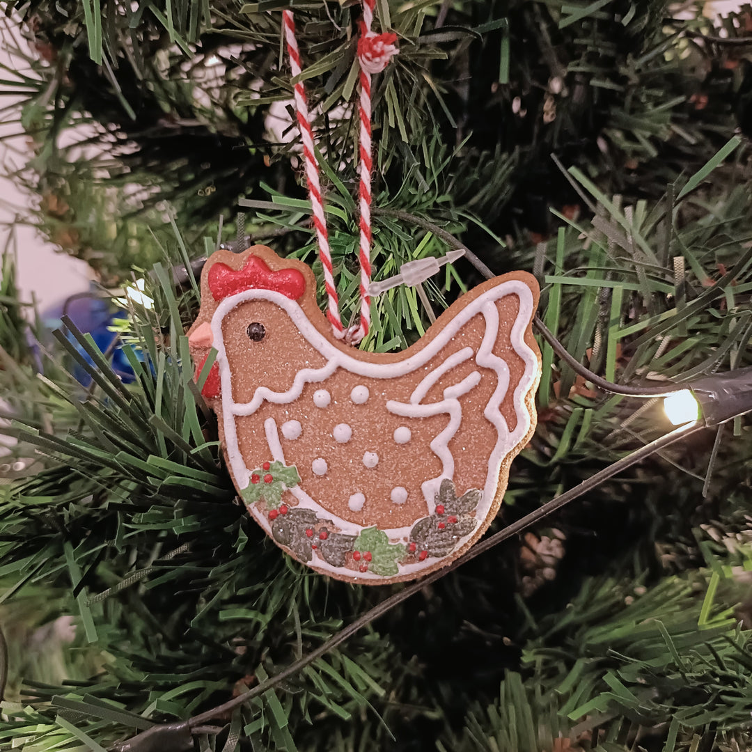 Gingerbread Hen Decoration