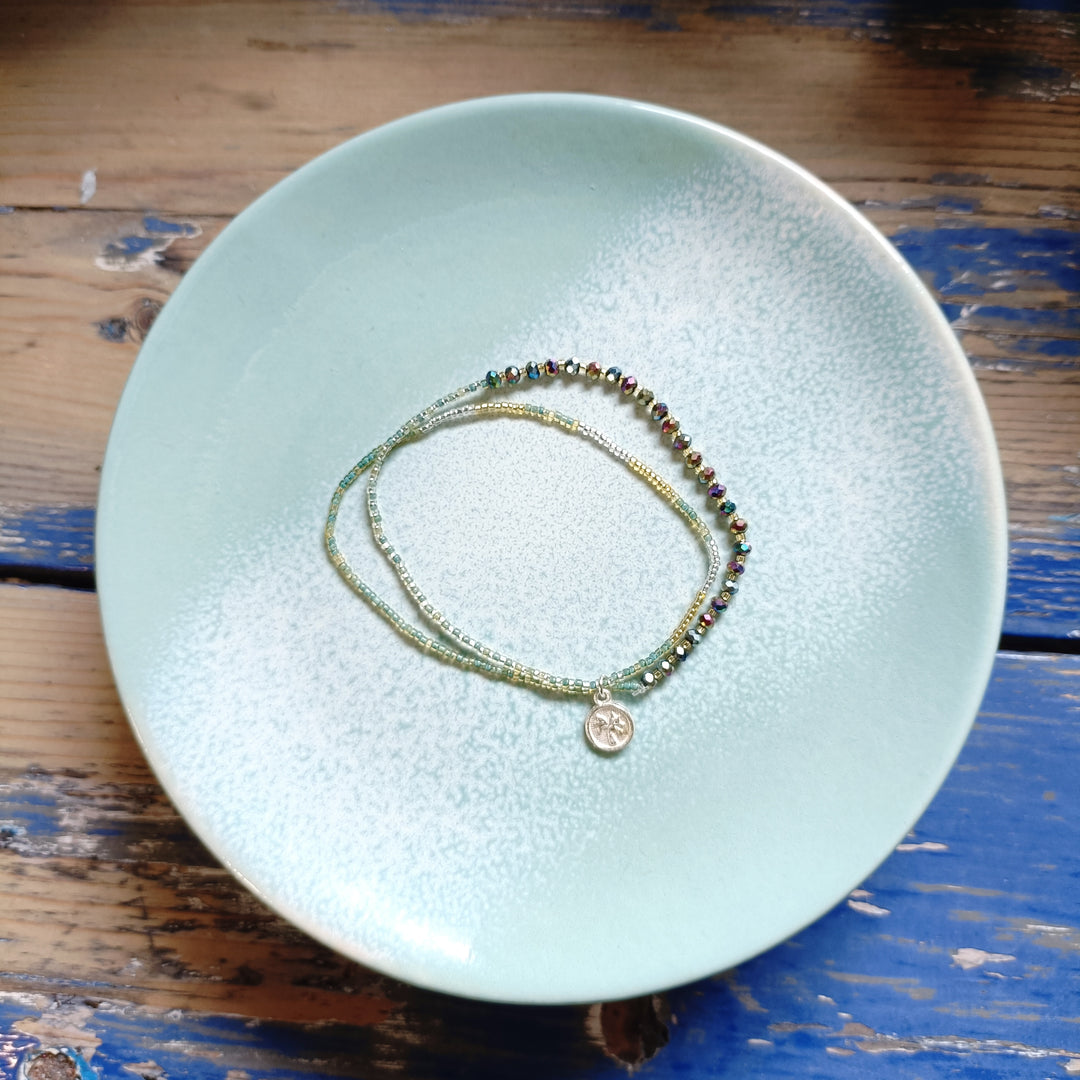Elasticated Beaded Bracelet