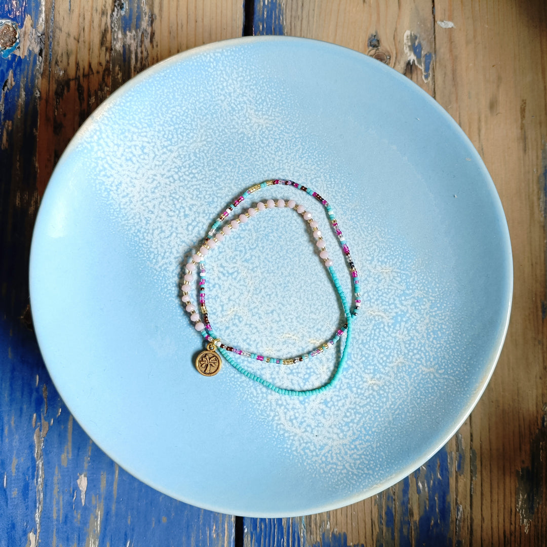 Elasticated Beaded Bracelet