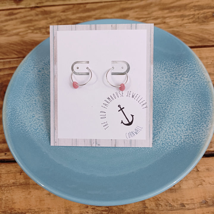 Mini Sterling Silver Teardrops