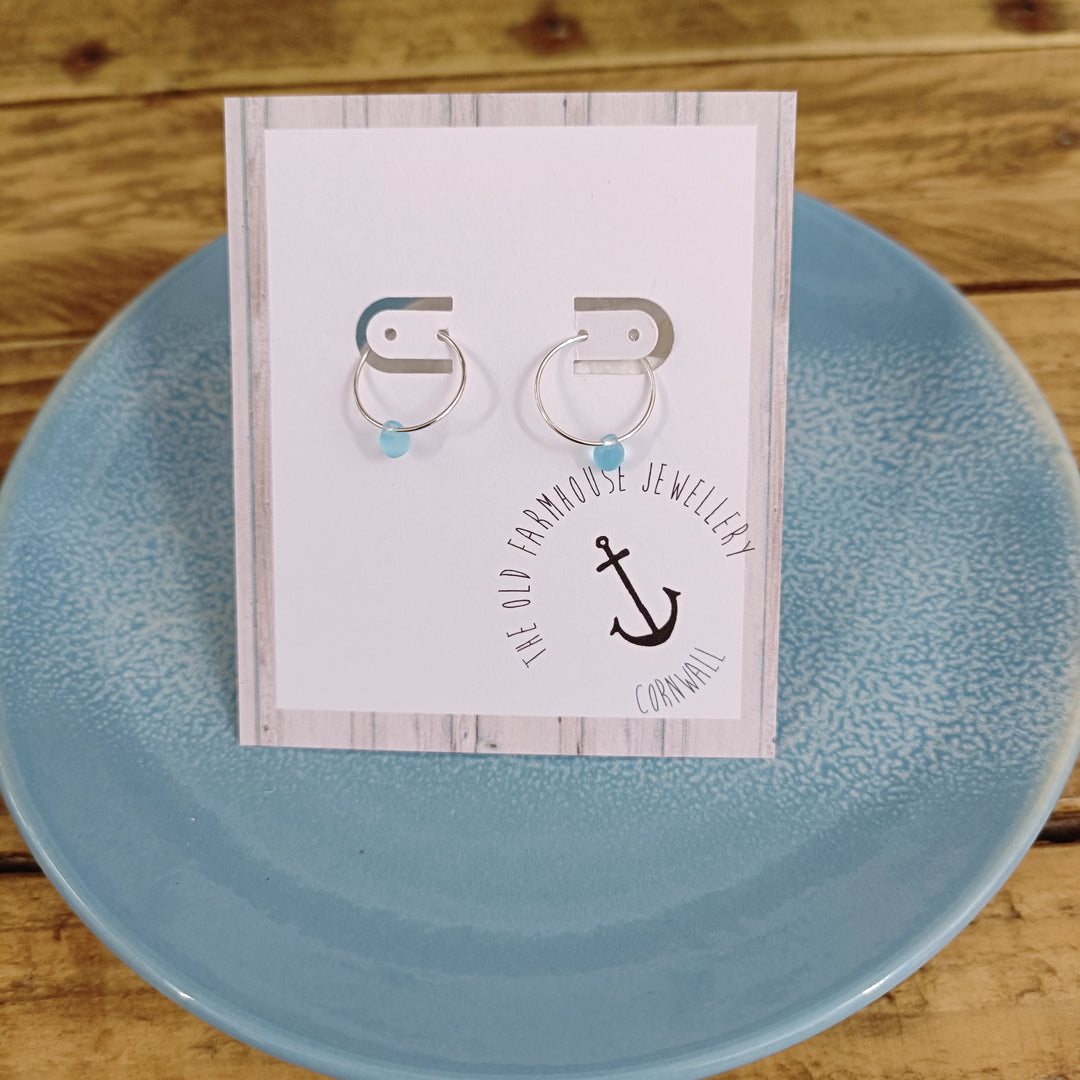 Mini Sterling Silver Teardrops