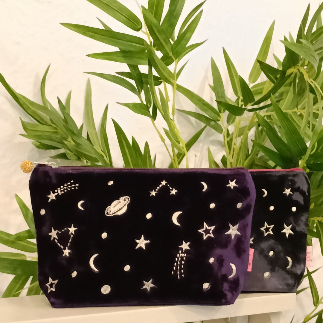 Moon + Stars Cosmetic Bag