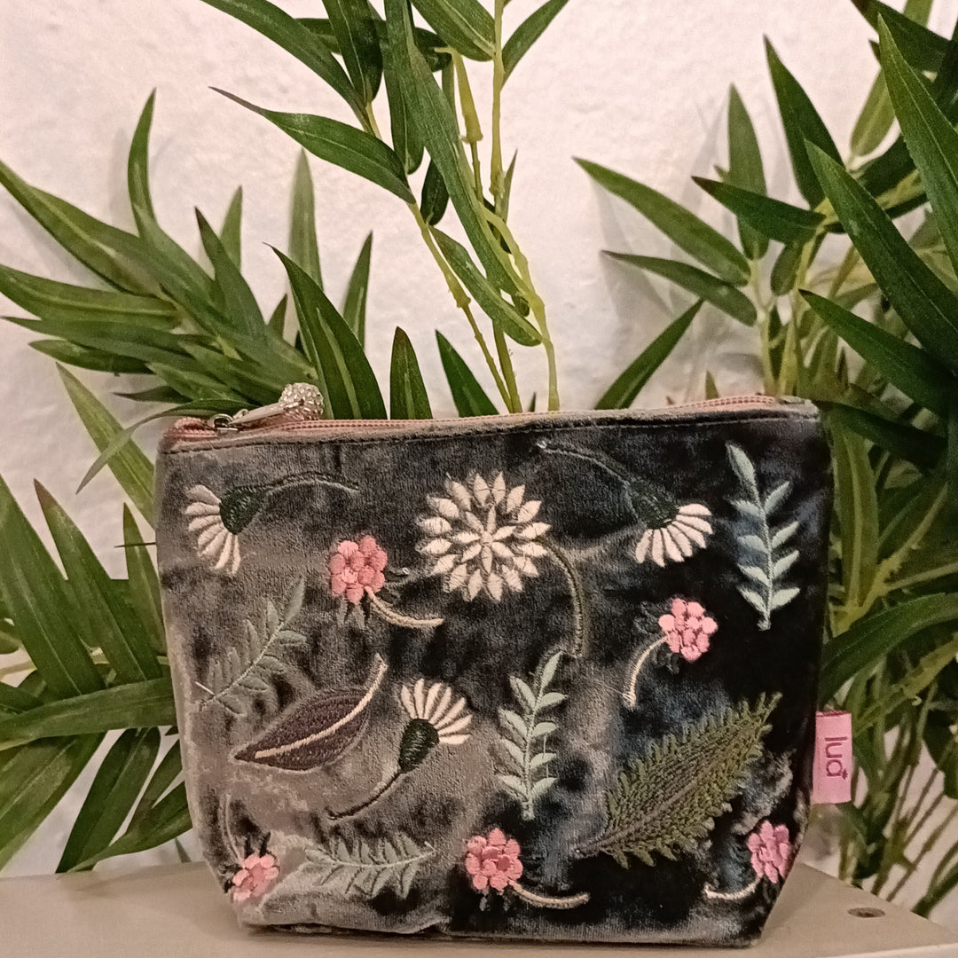 Folk Garden Cosmetic Purse