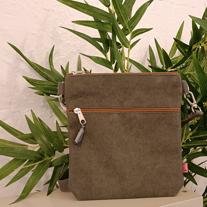 Corduroy Cross Body Bag