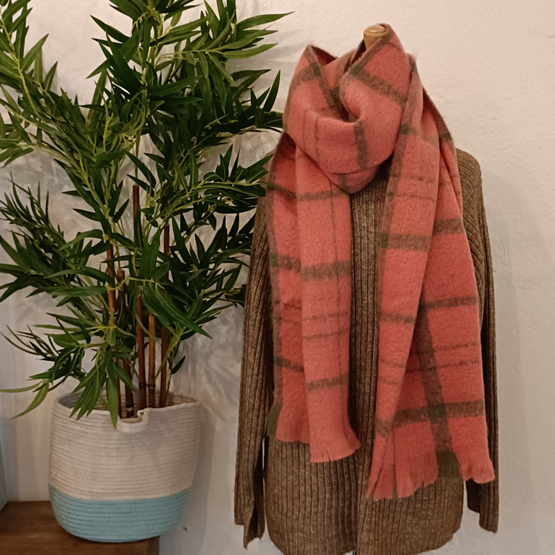 Tartan Check Scarf