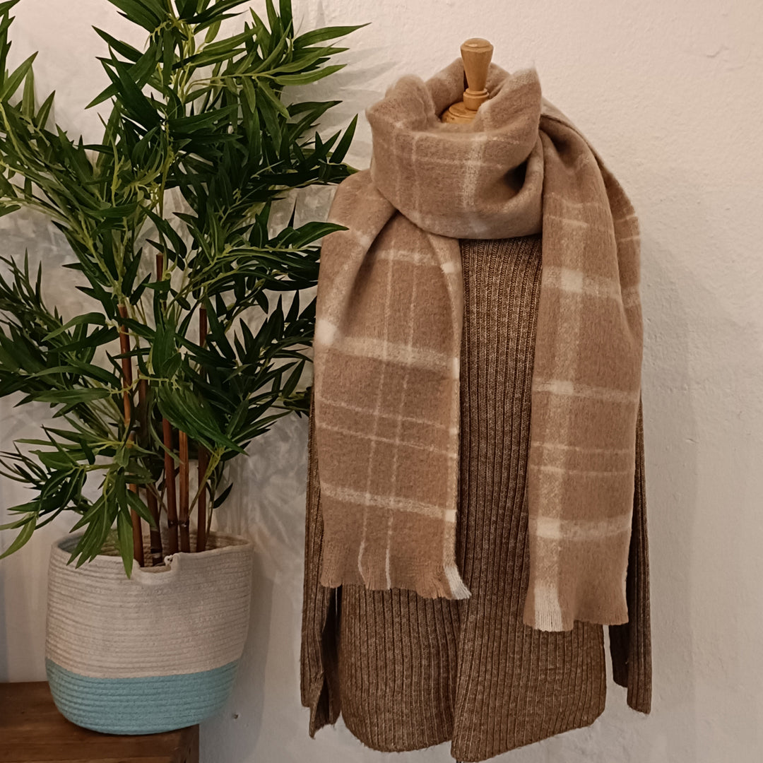 Tartan Check Scarf