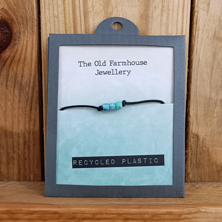 Recycled Plastic Wish Bracelet