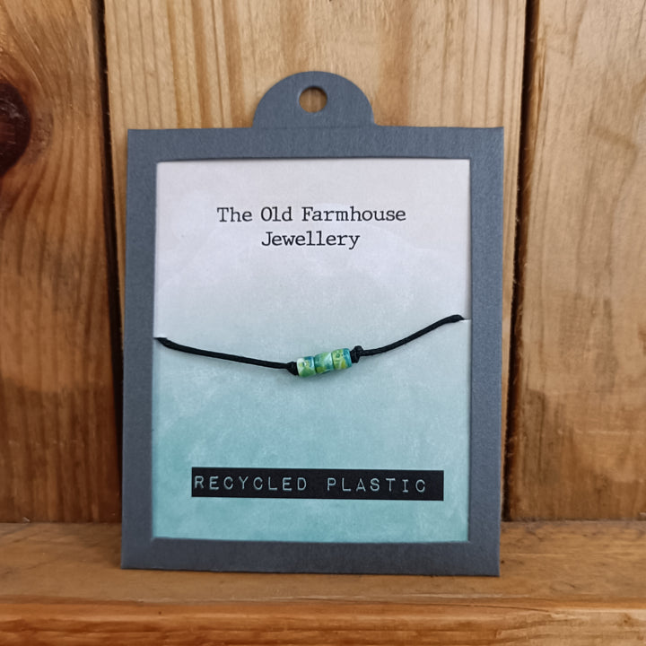 Recycled Plastic Wish Bracelet