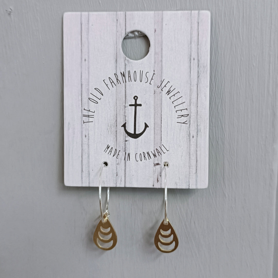 Small Brass Earrings