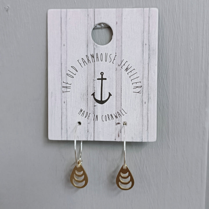 Small Brass Earrings