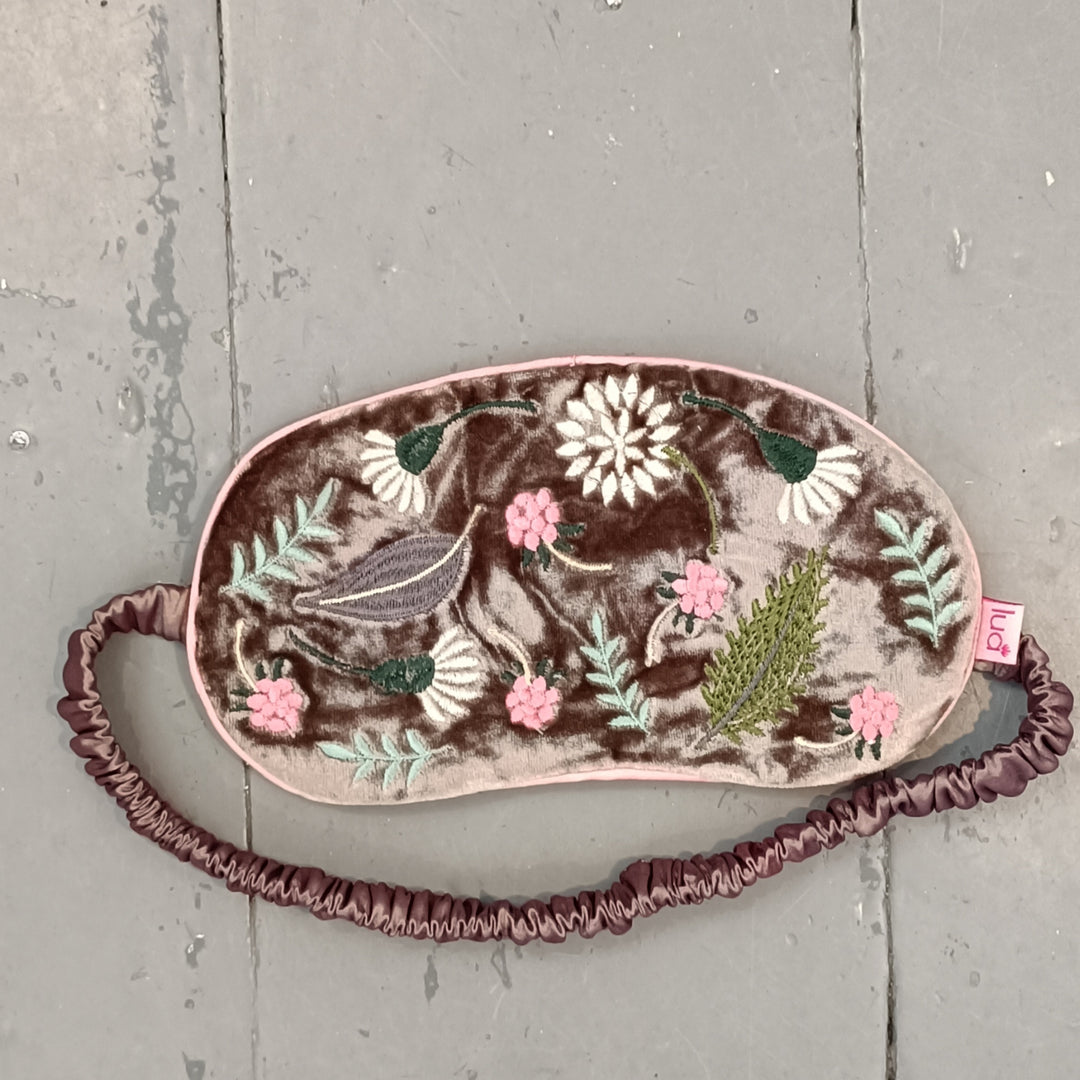 Folk Garden Eye Mask