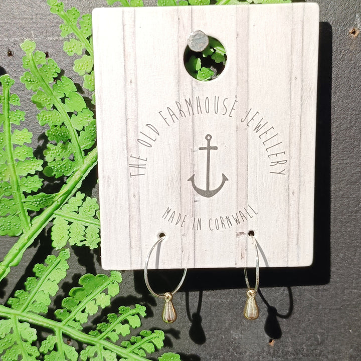 Mini Brass Hoops