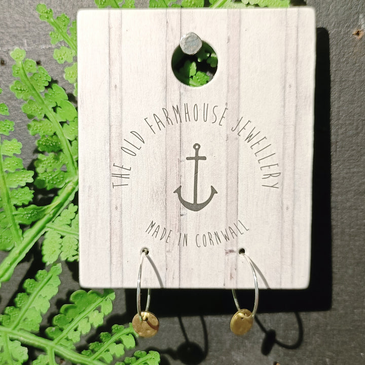 Mini Brass Hoops