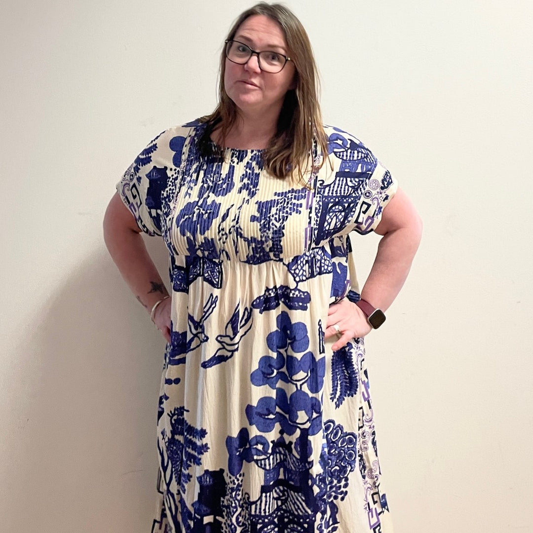 Giant Willow Pleat Dress – Ula Clothing