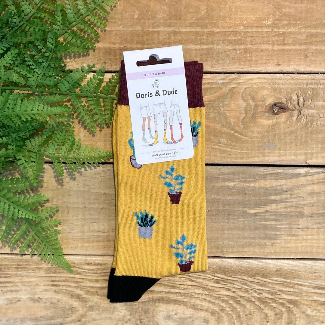 Bamboo Plant Socks