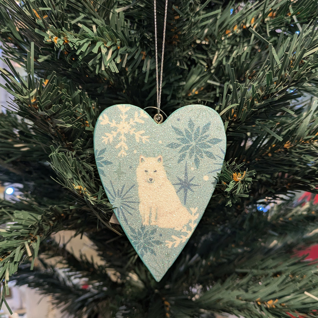 Arctic Animal Heart Decoration