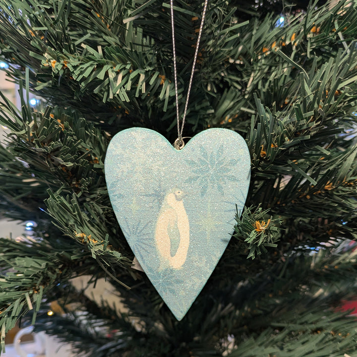 Arctic Animal Heart Decoration