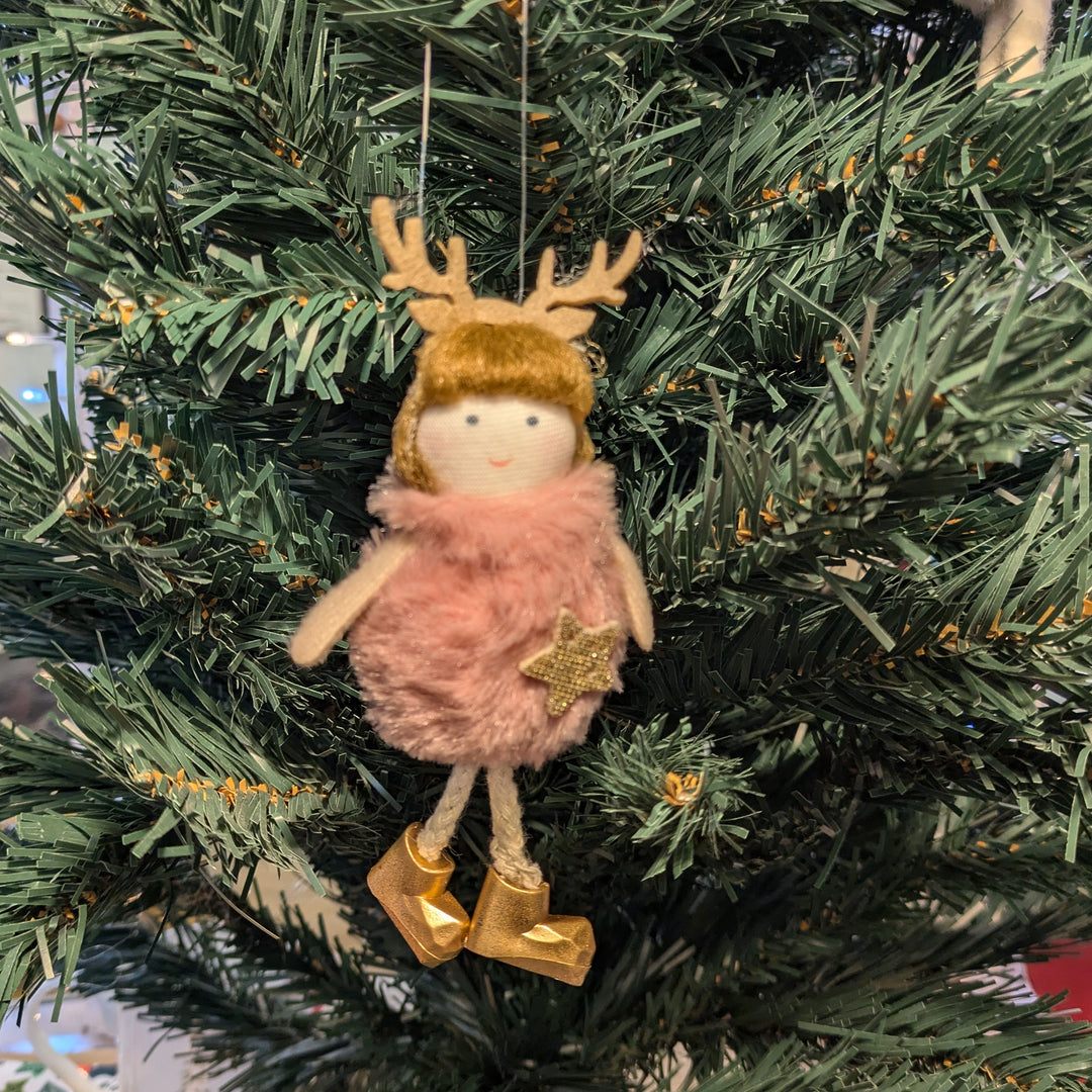 Pom-Pom Girl with Antlers