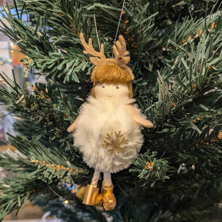 Pom-Pom Girl with Antlers