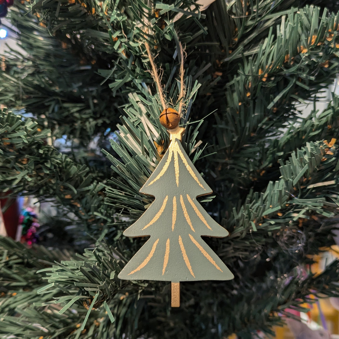 Wood Tree Decoration