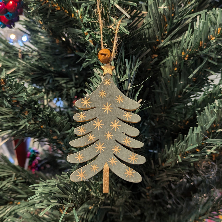 Wood Tree Decoration