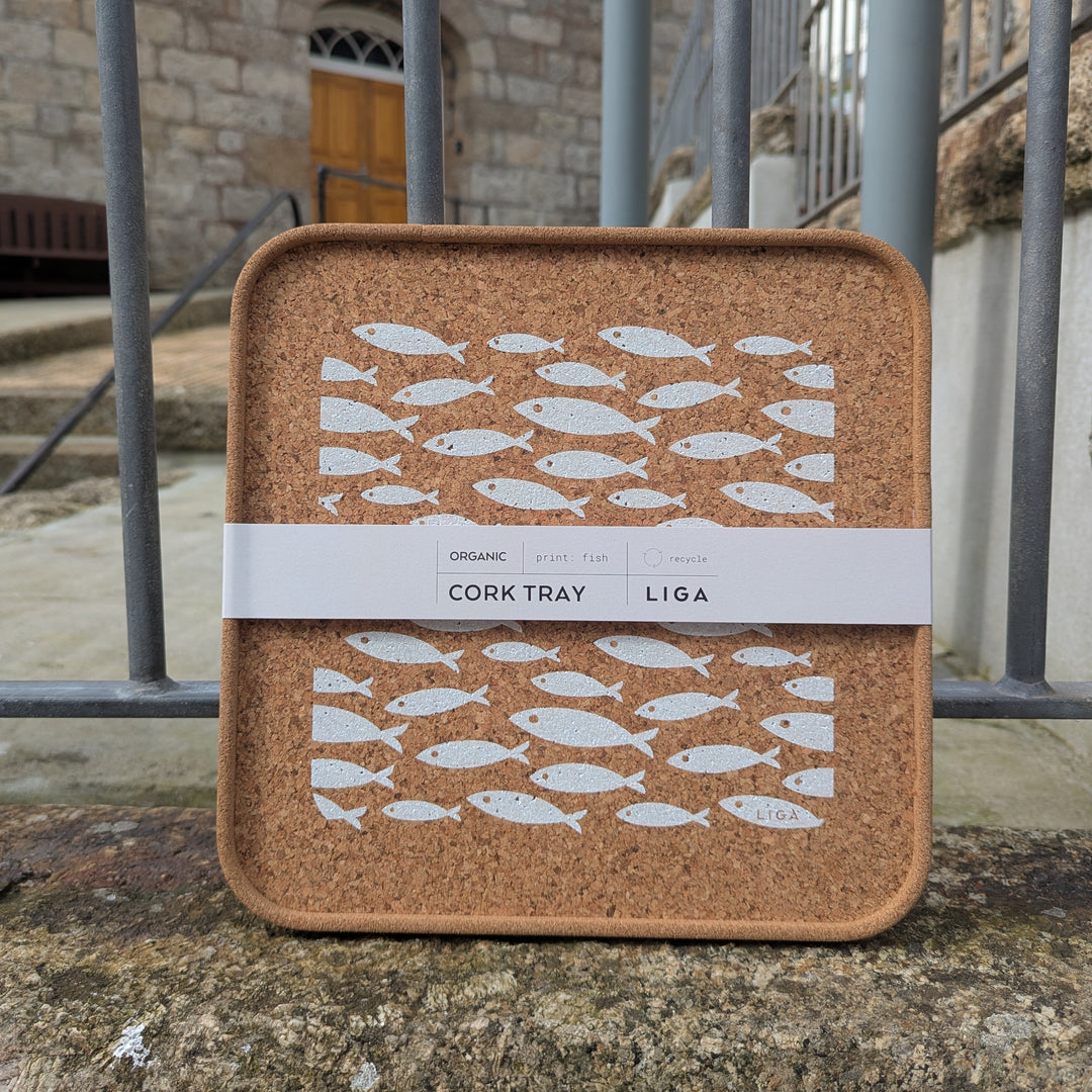 Square Cork Tray