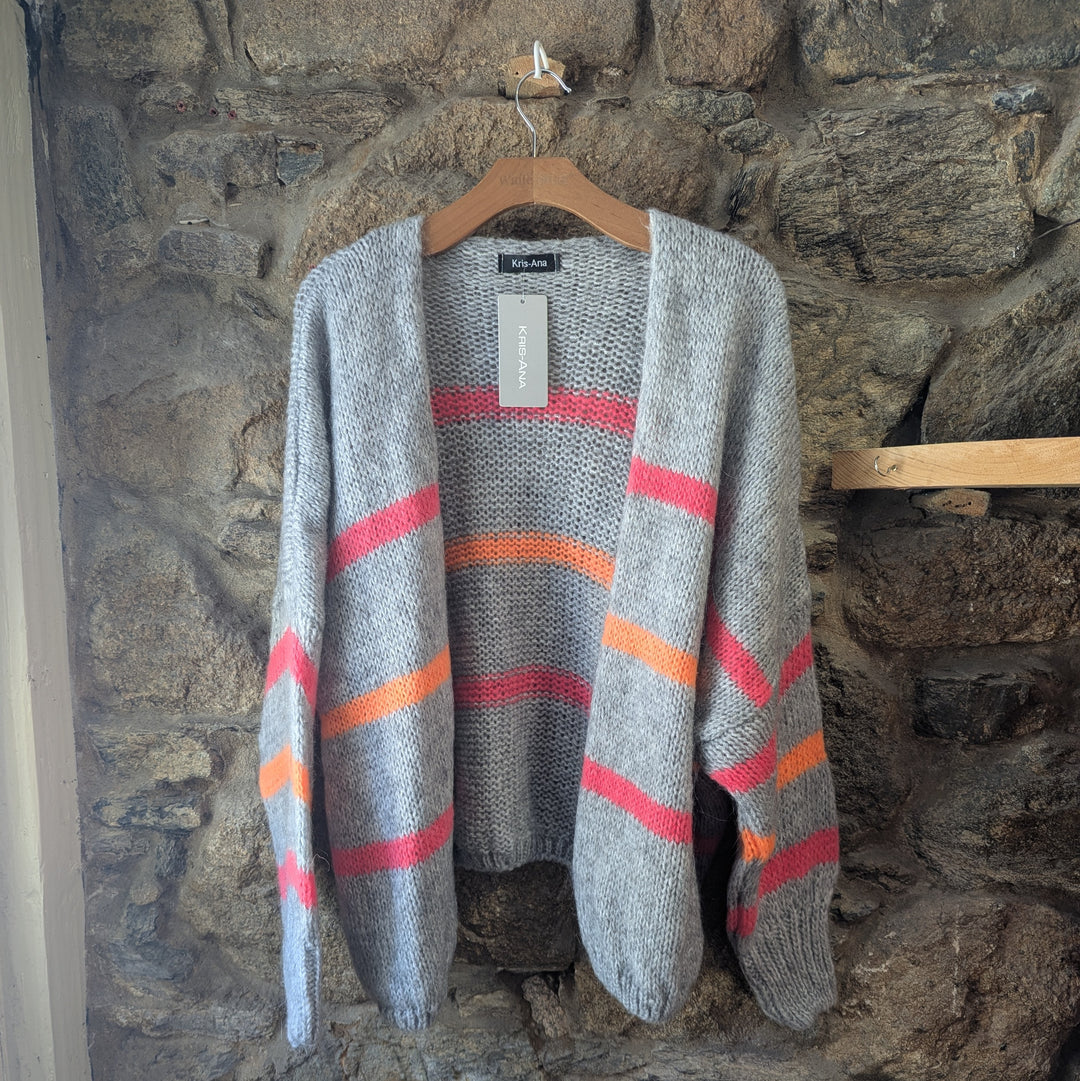 Thin Stripe Cardigan