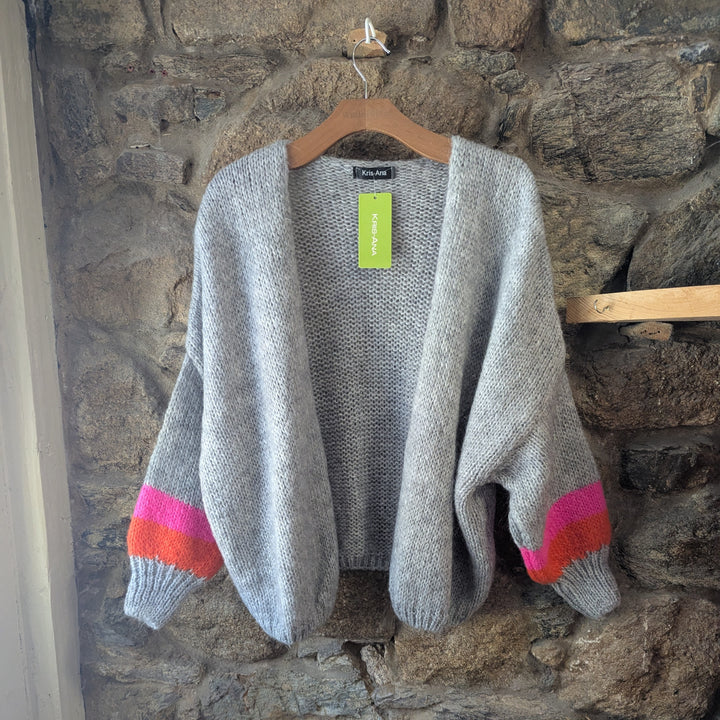 Wide Stripe Cardigan