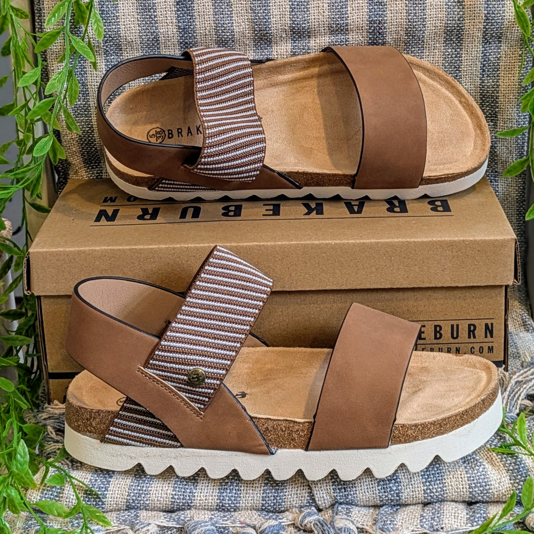 Stripe Sandal